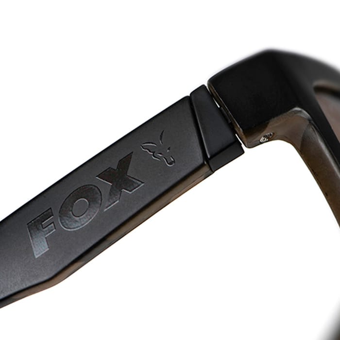 Fox Avius Black Camo Sunglasses Close Up 2