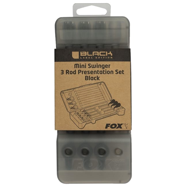 Fox Black Label Mini Swinger Presentation Case Closed label 2