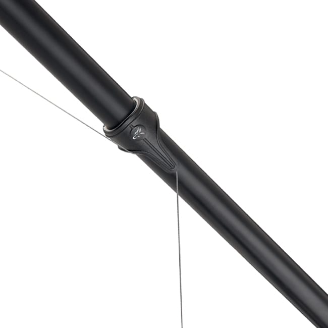 Fox Black Label Power Grip Line Clips in use