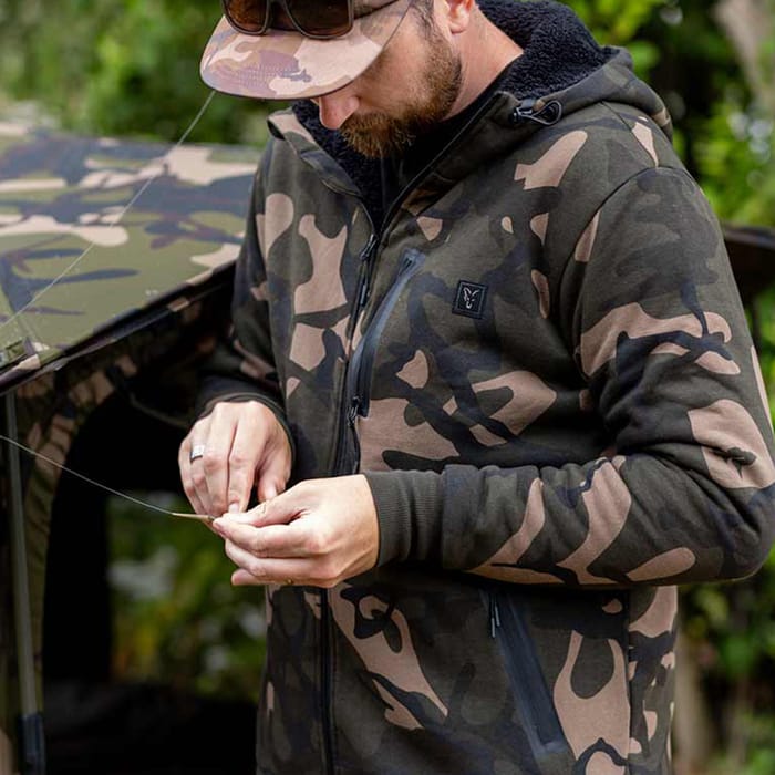 Fox Camo Full Zip Prem Sherpa 310 Hoodie