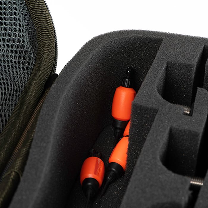 Fox Camolite RX+ Bite Alarm Case Close Up Open 4