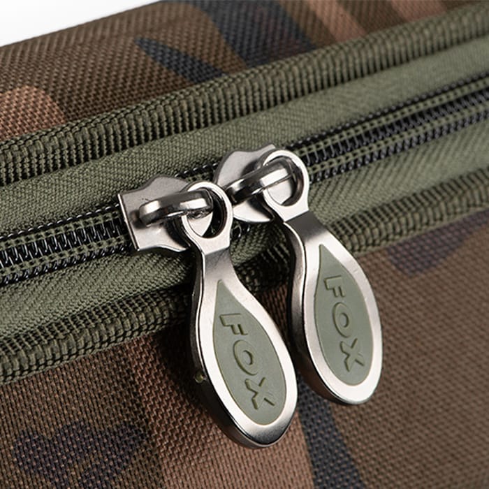 Fox Camolite RX+ Bite Alarm Case Zip Detail