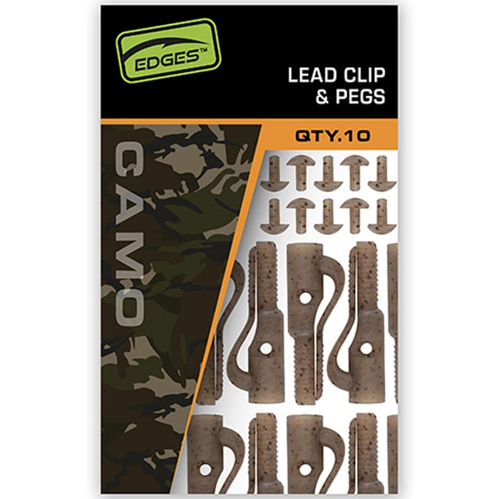 Fox Edges Camo Lead Clip & Pegs