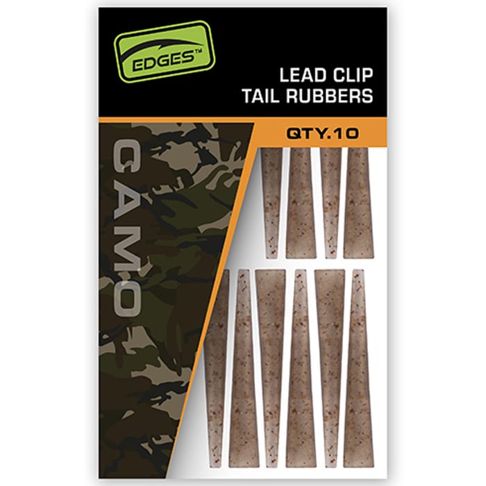 Fox Edges Camo Lead Clip Tail Rubbers