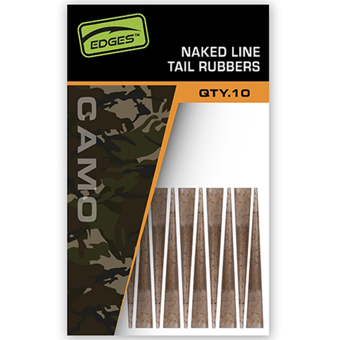 Fox Edges Camo Naked Line Tail Rubbers