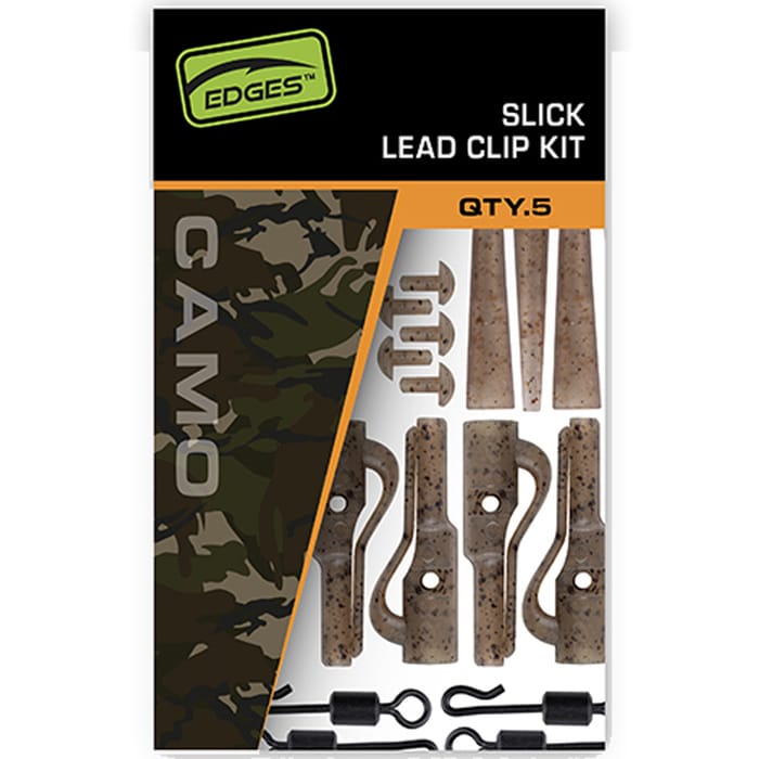 Fox Edges Camo Slick Lead Clip Kit