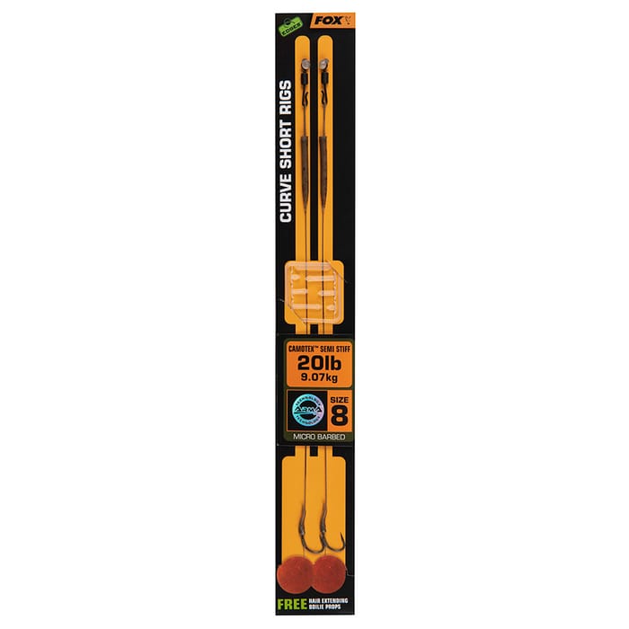 Fox Edges Curve Camotex Semi Stiff Rigs - Top Fishing Choice