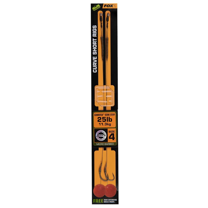 Fox Edges Curve Camotex Semi Stiff Rigs - Top Fishing Choice