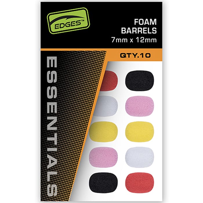 Fox Edges Essentials Foam Barrels - Mixed Colour