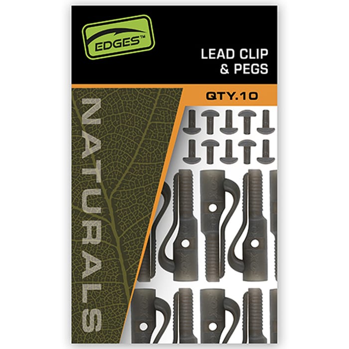 Fox Edges Naturals Lead Clip & Pegs