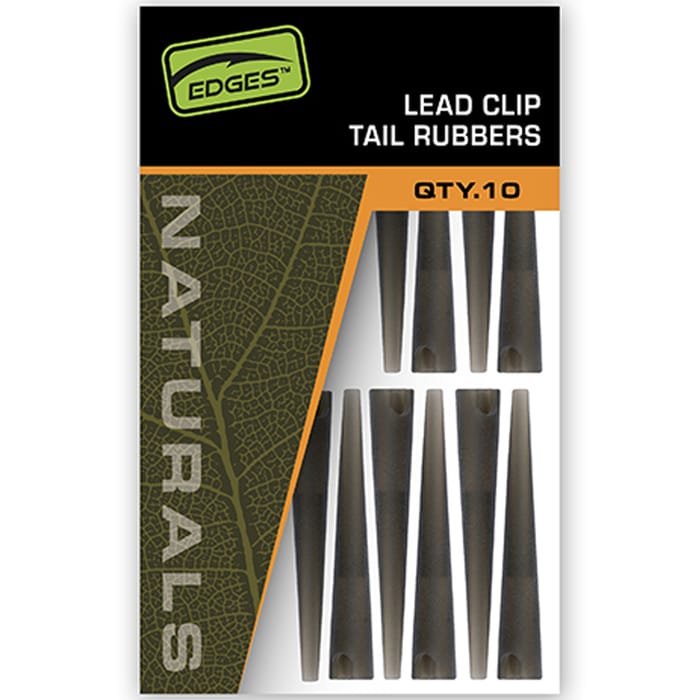 Fox Edges Naturals Lead Clip Tail Rubbers