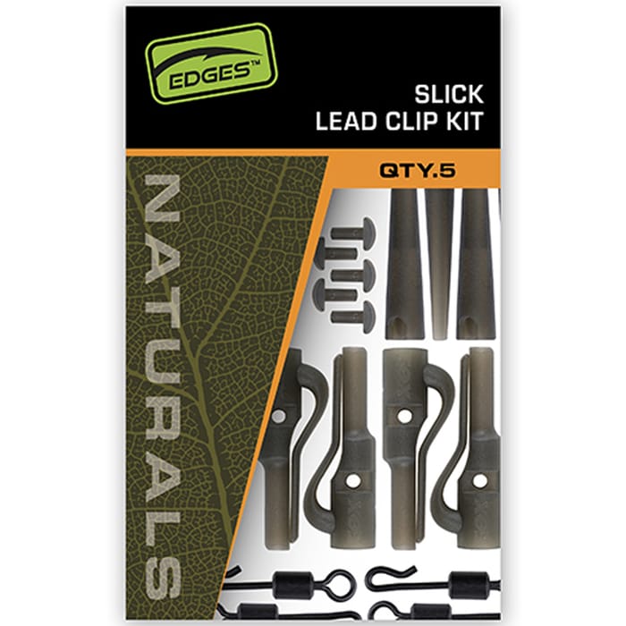Fox Edges Naturals Slick Lead Clip Kit