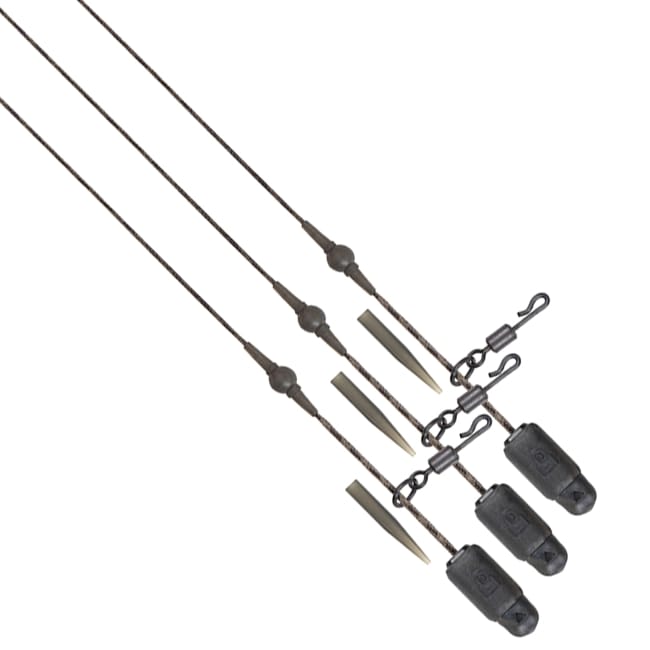 Fox Edges Naturals Heli-Clip Rigs 3 Piece - Submerge