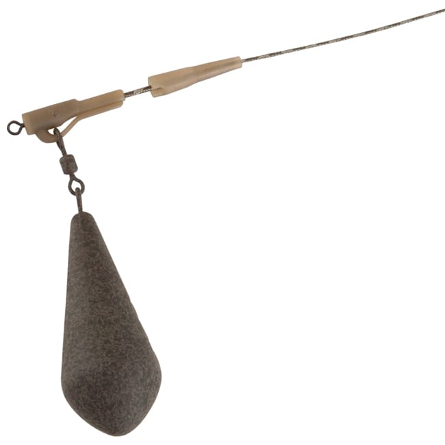 Fox Edges Slik Lead Clip Tail Rubber In Use