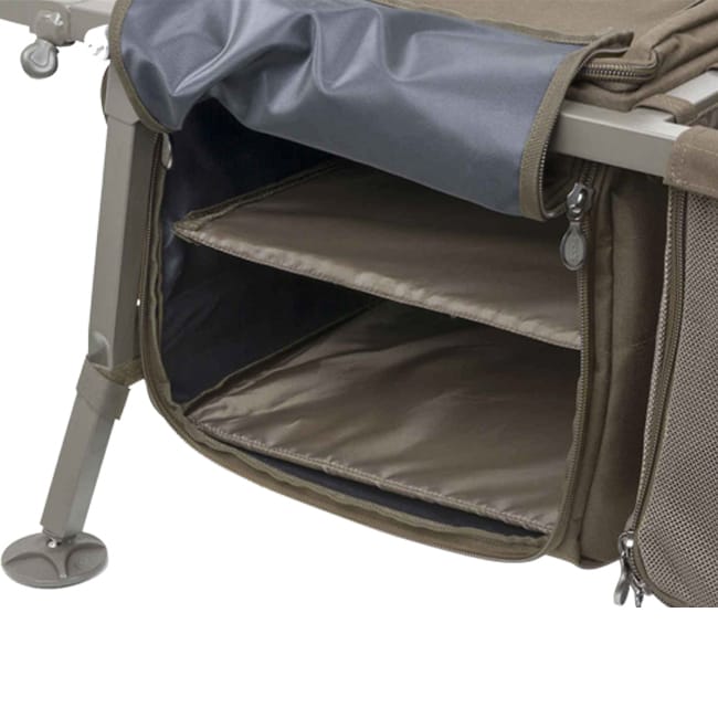 The new and improved Fox Explorer Deluxe barrow shelves