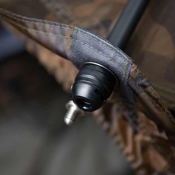 Fox Frontier Lite Camo Bivvy & Camo Vapour Peak Close Up 2
