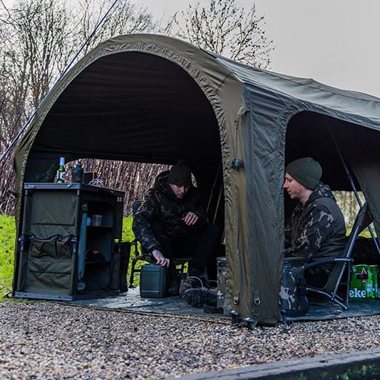 Fox Frontier X Deluxe Extension Fishing System In Use 2