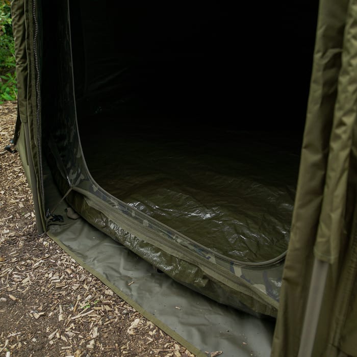 Fox Frontier XD Bivvy Inc Inner Dome In Use 
