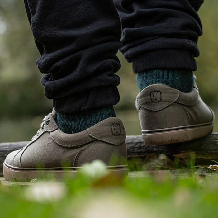 Fox Khaki Canvas Shoe