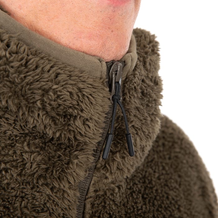 Fox Khaki HD Premium Full Zip Teddy Jacket 4