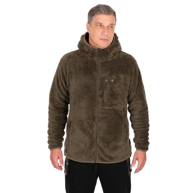 Fox Khaki HD Premium Full Zip Teddy Jacket