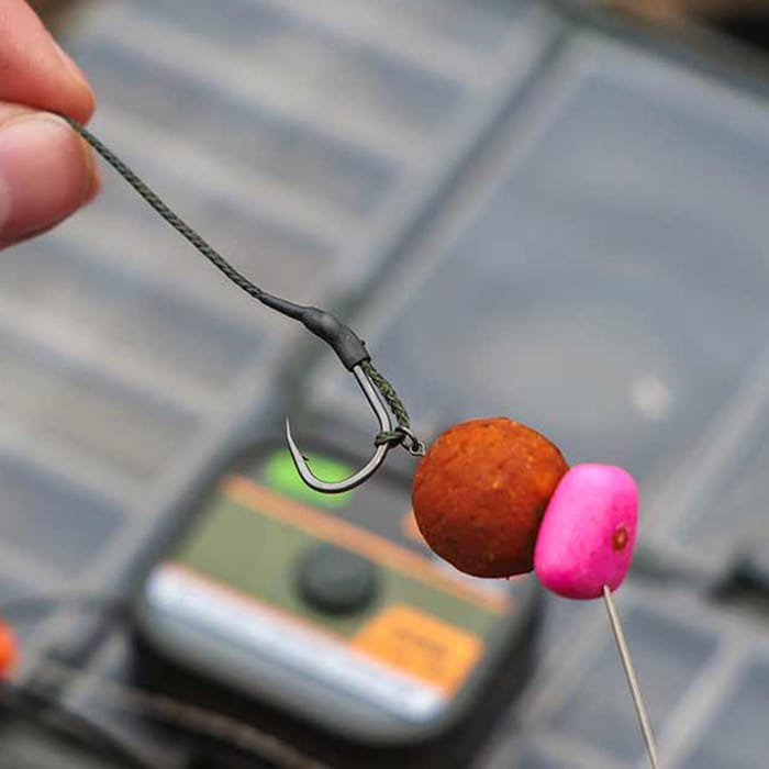 Fox Naturals Splice Hooklength In Use 6