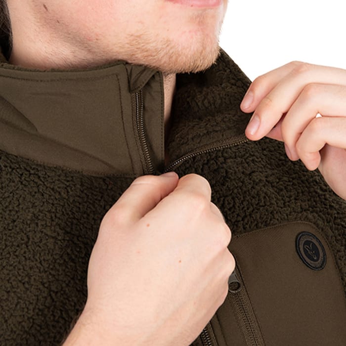Fox Sherpa Hybrid Gilet - Olive