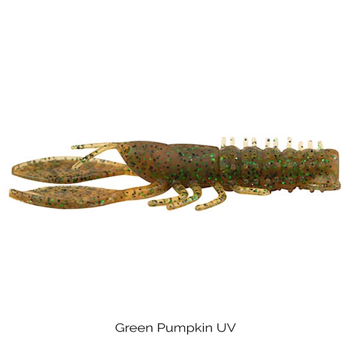 Fox Rage Creature Crayfish Lure 7cm Green Pumpkin UV