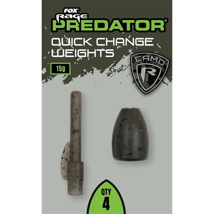 Fox Rage Predator Camo Quick Change Weights 2