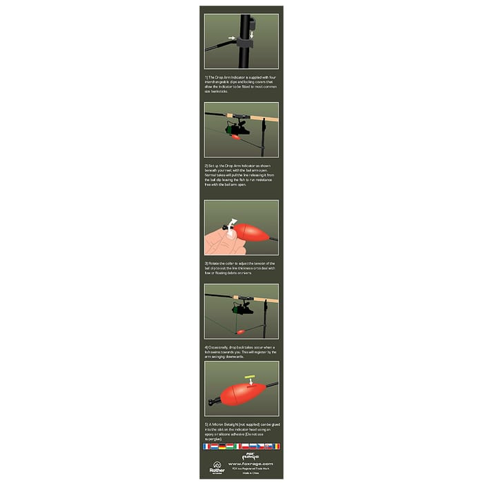 Fox Rage Predator Drop Arm Fishing Indicator 2