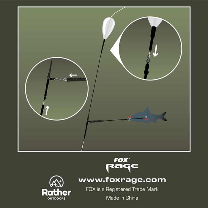 Fox Rage Predator Paternoster Up Trace 60cm 3