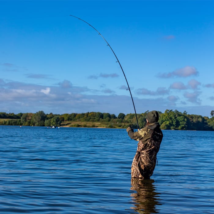 Fox Rage Predator Warrior Deadbait Fishing Rod 12ft Lifestyle 3
