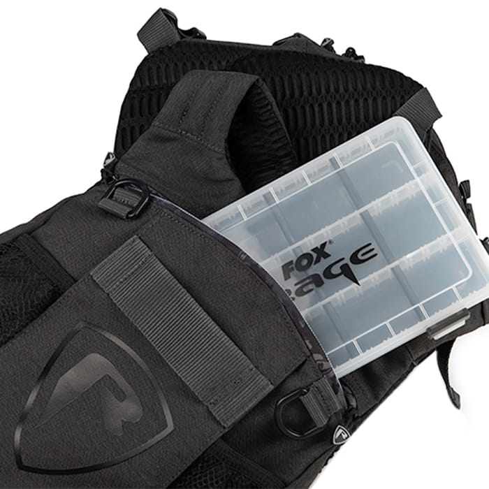Fox Rage Street Fighter Utility Fishing Vest In Use 3