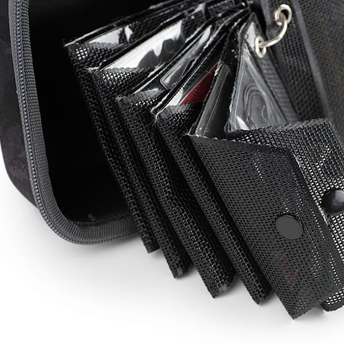 Fox Rage Voyager Camo Hard Accessory Wallet Close Up 1