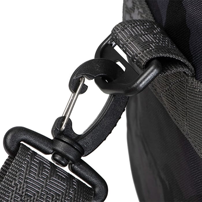 Fox Rage Voyager Camo Medium Holdall Close Up Strap 1