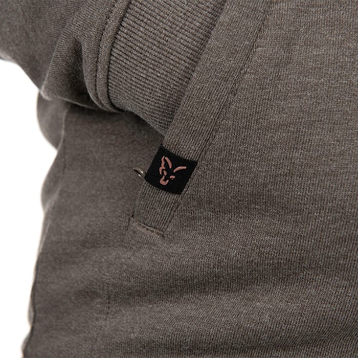 Fox Womans Fishing Zipped Hoodie Close Up 6