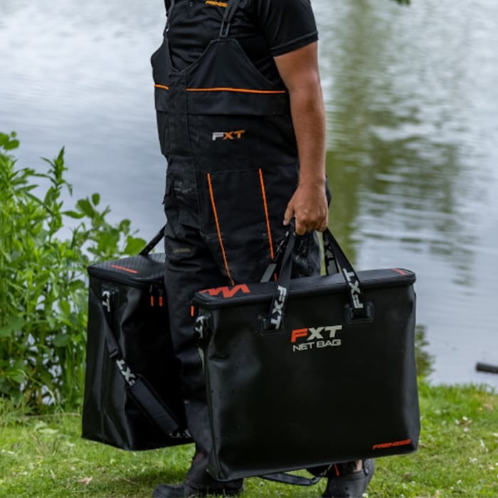 Frenzee FXT EVA Fishing Net Bag In Use