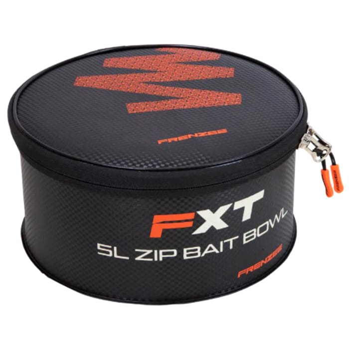 Frenzee FXT EVA Zipped Fishing Groundbait Bowl 5L
