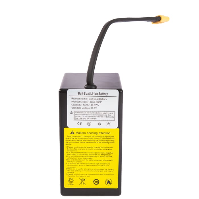 Future Carping Fishing Bait Boat Battery