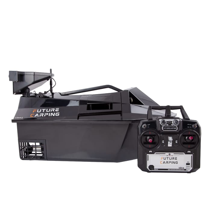 Future Carping V70 Black Fishing Bait Boat