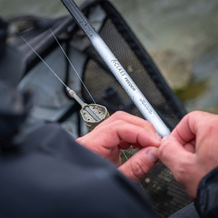 Guru A-Class Heavy Feeder Fishing Rod In Use 4
