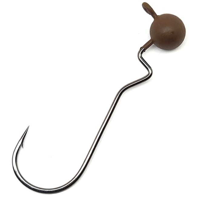 Gamakatsu Gama Skip Gap Shaky-H Brown Jig Head