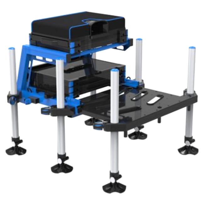 Garbolino Competition Seat Box Gold 36-51 - Blue Royal