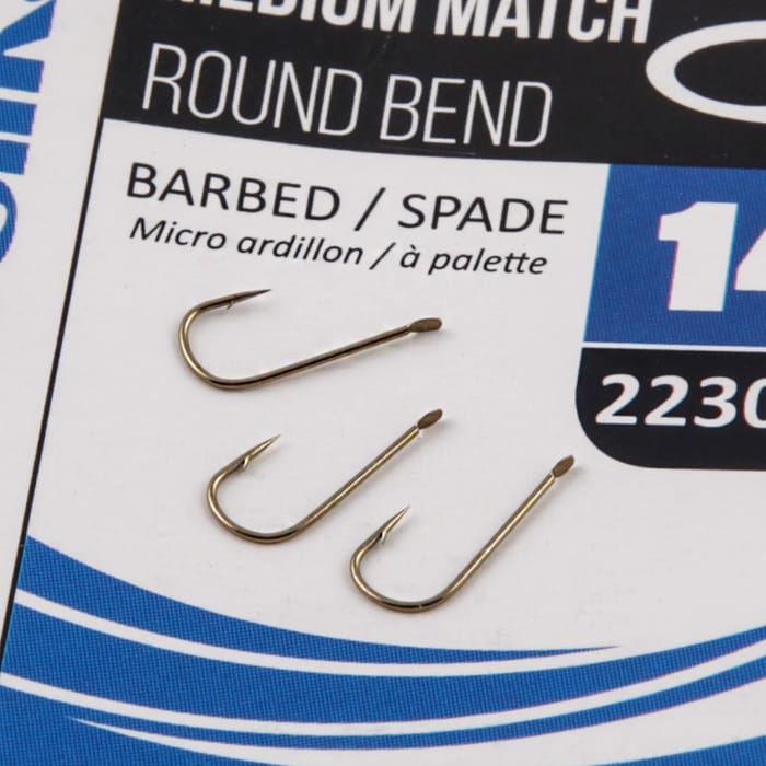 Garbolino Competition Medium Match Round Bend Hooks 2