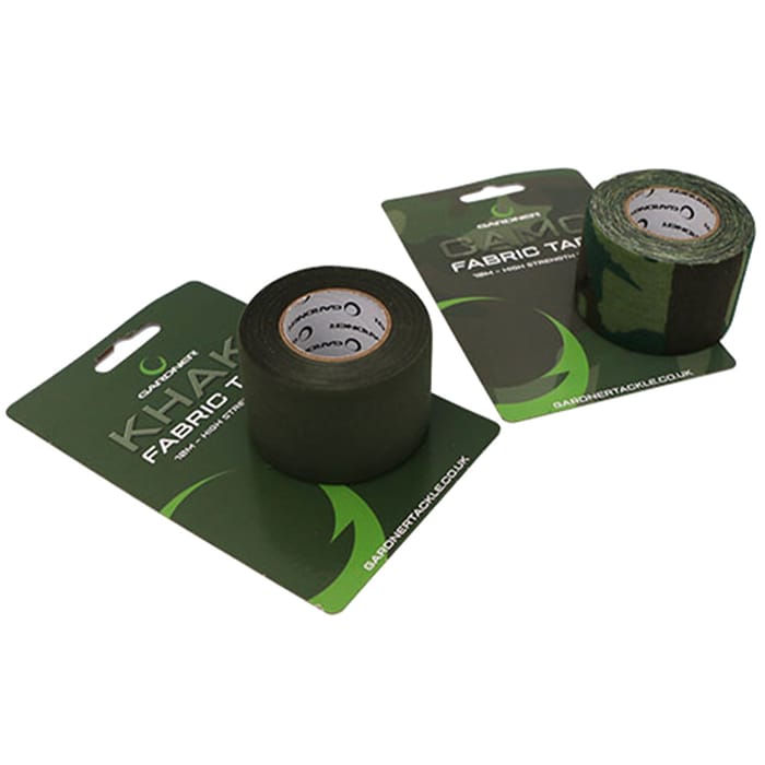 Gardner Fabric Fishing Tape Khaki and Camo
