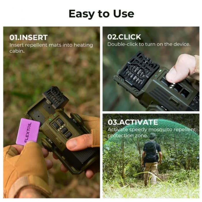 Gardner Flextail Evo Mosquito Repeller - Green 2