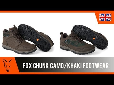 ***CARP FISHING TV*** Chunk Camo/Khaki Footwear