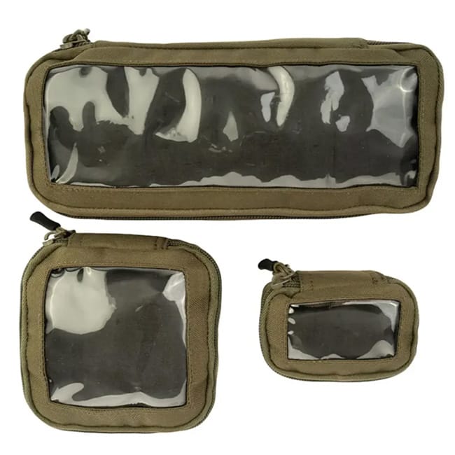 Speero Clear View Pouches Kit Green