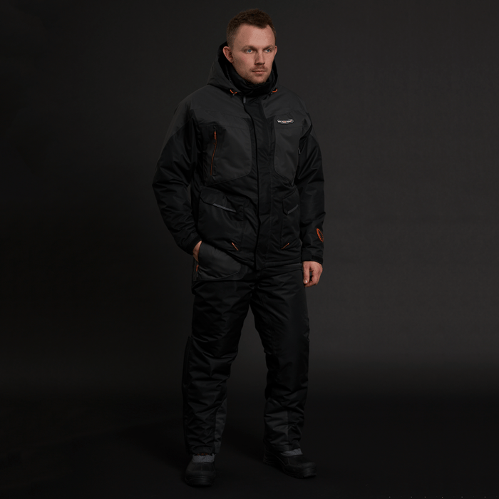 Savage Gear HeatLite Thermo Fishing Jacket In Use 2