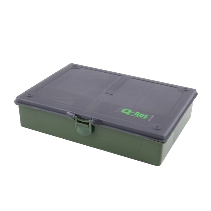 Grandeslam Q-Dos Carp Box 2 Solid Green Lid